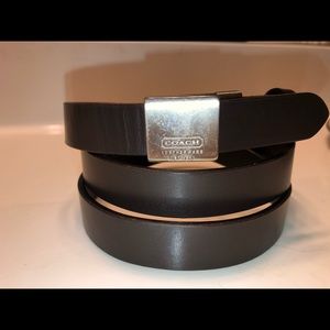 Vintage Brown Coach Belt